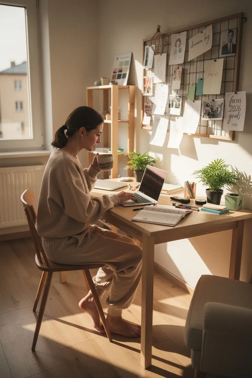 Focused work session